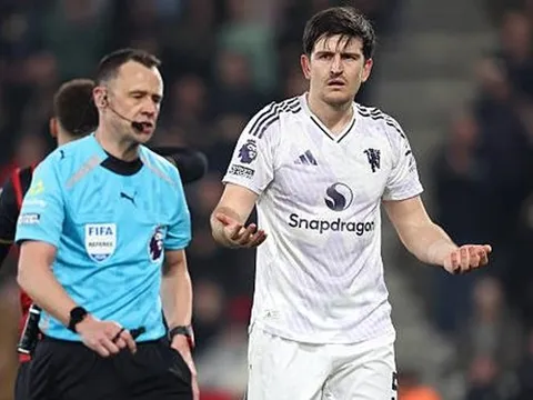 BTC Ngoại hạng Anh xác nhận Maguire không bị oan vụ thẻ đỏ