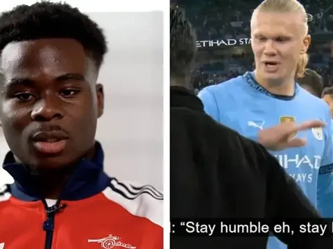 Saka mượn lời Haaland để bảo vệ lối chơi của Arsenal