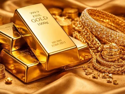 Bảng giá vàng 9999 24K 18K SJC DOJI PNJ hôm nay 21/3/2026