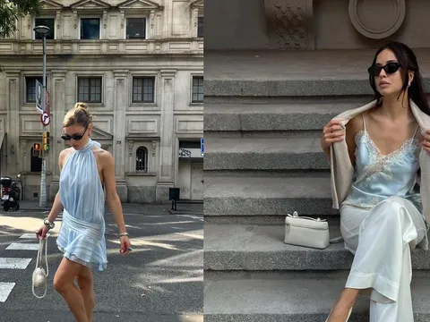 Icy blue – gam màu “băng giá” dẫn đầu xu hướng thời trang 2026