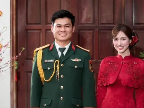 Sau bài đăng về chồng Đại uý Thăng Văn Cương, Hoà Minzy có thêm động thái gây chú ý