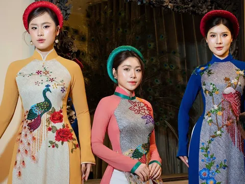 NTK Võ Việt Chung cùng Hoa hậu Thanh Thảo, Á hậu Huyền Trâm và Á hậu Diễm Châu kể câu chuyện thời trang đầy cảm xúc qua BST áo dài “Nét Đẹp Á Đông”