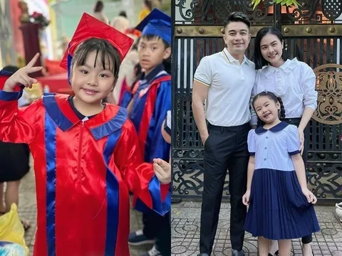 Con gái cả nhà Vân Trang trở thành chỉ huy đội trống kèn ở trường, lịch trình kín mít vẫn xuất sắc giành giải Nhất