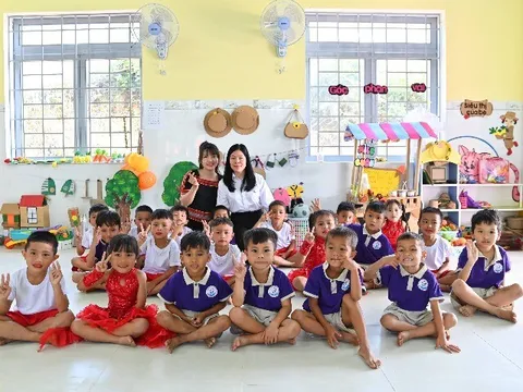 Khánh thành điểm trường mẫu giáo tại xã Phước Chánh do UNIQLO Việt Nam và Quỹ Hy vọng tài trợ