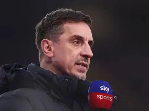 Neville tin Man City đã giáng đòn chí mạng vào Arsenal