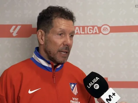 Thua derby Madrid, Simeone từ chối đổ lỗi trọng tài