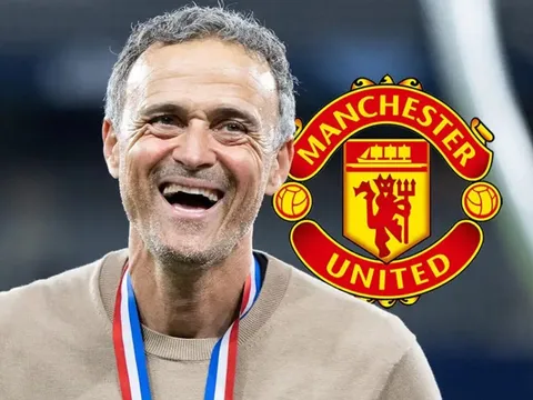 MU trải thảm đỏ đón Luis Enrique thay Carrick