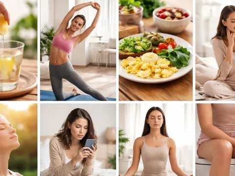 7 thói quen buổi sáng giúp giảm mỡ bụng nhanh, dễ áp dụng, hiệu quả rõ sau vài tuần