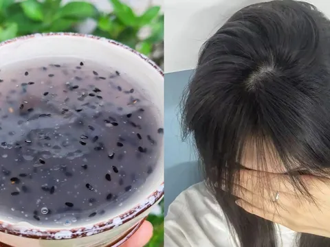 Cách ăn bột sắn dây mè đen vừa làm tóc dày đen bóng, vừa giảm cân, giúp eo thon gọn