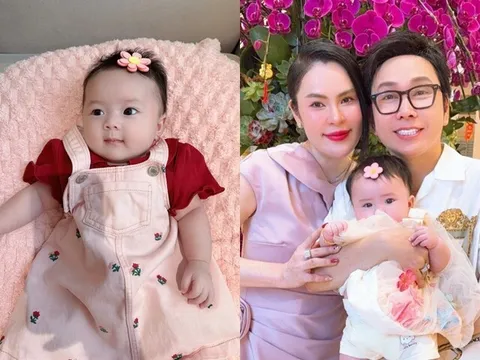 Phương Lê tự tin chăm con mọn vì kinh nghiệm có 3 ái nữ, NSƯT Vũ Luân cưng chiều "tiểu công chúa" trong biệt thự trăm tỷ