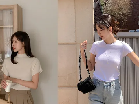 5 cách phối áo thun theo phong cách tối giản, mát mẻ mà vẫn thanh lịch