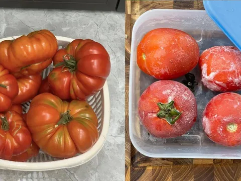 Mẹo bảo quản cả chua, để cả năm vẫn tươi ngon như mới