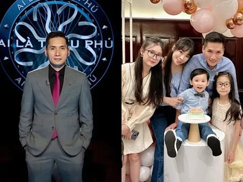 MC VTV của "Ai là triệu phú" thở mạnh trên sóng: Giữ chức Phó Giám đốc, về nhà là ông bố đông con kín tiếng