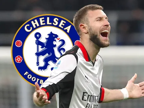 Chelsea đàm phán chiêu mộ trung vệ giội bom của AC Milan