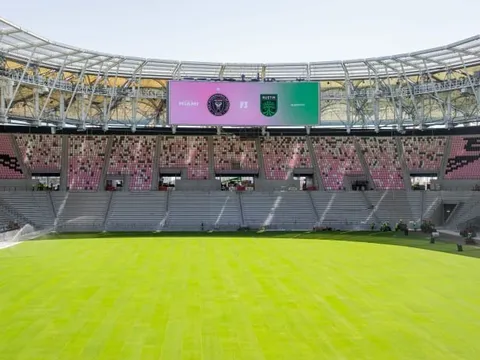 Sân bóng 1 tỷ USD của Beckham sắp khánh thành