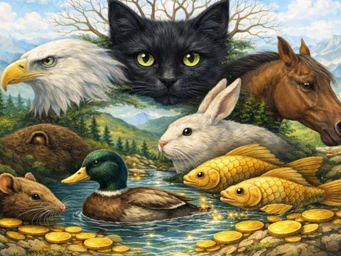 Quiz: Bạn nhìn thấy con vật nào đầu tiên? Câu trả lời tiết lộ độ nhanh nhạy với cơ hội kiếm tiền