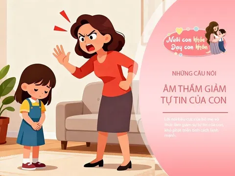 5 câu nói “cửa miệng” của bố mẹ khiến trẻ tự ti và ngại thể hiện bản thân