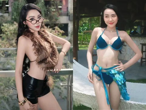 Hot girl xinh từ bé là học trò cưng của Khánh Thi, 23 tuổi mê mặc "có như không" khoe vòng 1 "tràn viền"