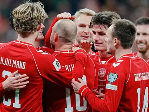 Bùng nổ hiệp hai, Đan Mạch vùi dập Bắc Macedonia 4 bàn không gỡ