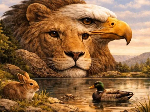 Quiz: Bạn nhìn thấy con vật nào đầu tiên? Đáp án tiết lộ bạn can đảm, nhút nhát hay dễ bị đánh lừa