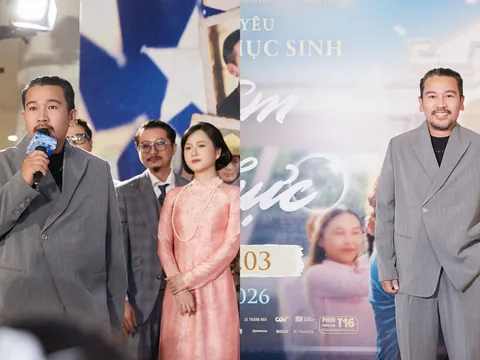 Dàn sao Vbiz đổ bộ, chúc mừng đạo diễn Lê Thiện Viễn ngày công chiếu phim điện ảnh  "Hẹn em ngày nhật thực"