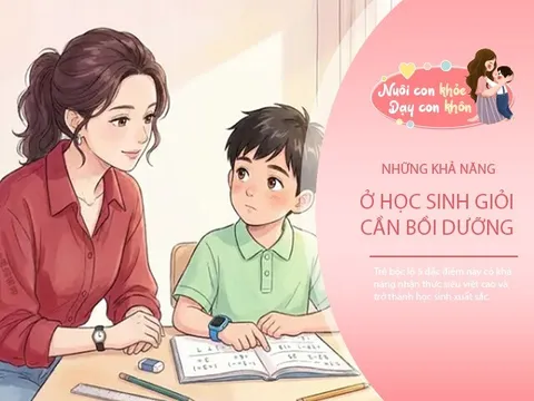 Trẻ có 5 biểu hiện này thường học rất nhàn mà vẫn giỏi