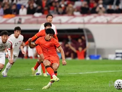 Penalty phút 86 cứu U23 Trung Quốc trước Triều Tiên