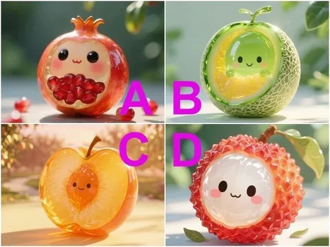 Trắc nghiệm: Chọn một loại trái cây, lộ ngay bản chất thật của người ấy! Kết quả khiến bạn bất ngờ