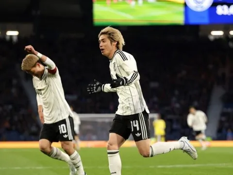 Junya Ito tỏa sáng, Nhật Bản khuất phục Scotland trên sân khách