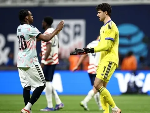 Báo chí Bỉ phát cuồng vì Senne Lammens sau trận thắng Mỹ