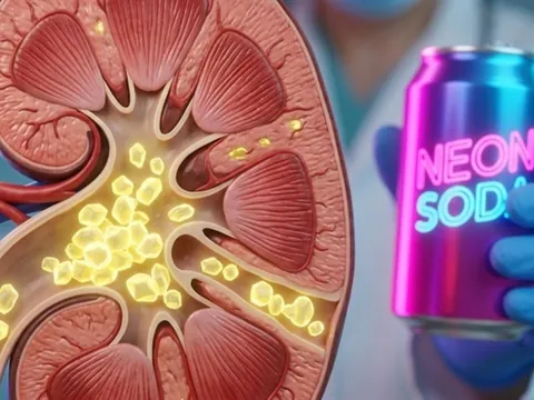 5 giai đoạn hình thành sỏi thận, chỉ vì thói quen uống nhiều nước ngọt