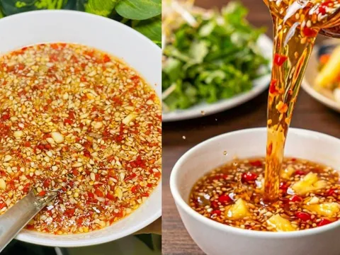 4 mẹo pha nước mắm chua ngọt chuẩn bị, tỏi ớt luôn nổi lên trên