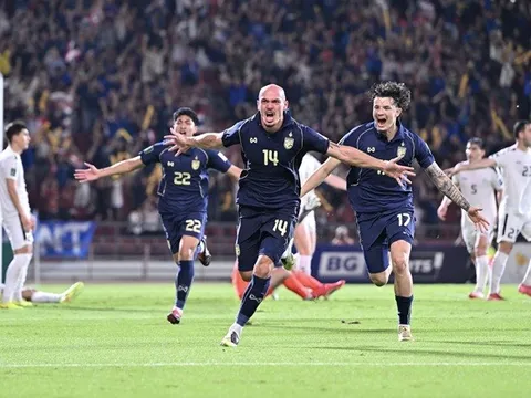 Thái Lan thắng nghẹt thở Turkmenistan, đoạt vé dự Asian Cup 2027