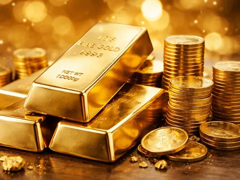 Bảng giá vàng 9999 24K 18K SJC DOJI PNJ hôm nay 31/3/2026