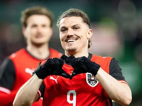 Sabitzer ghi bàn duy nhất giúp Áo đánh bại Hàn Quốc