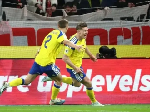 Gyokeres của Arsenal lập kỳ tích đưa Thụy Điển tới World Cup