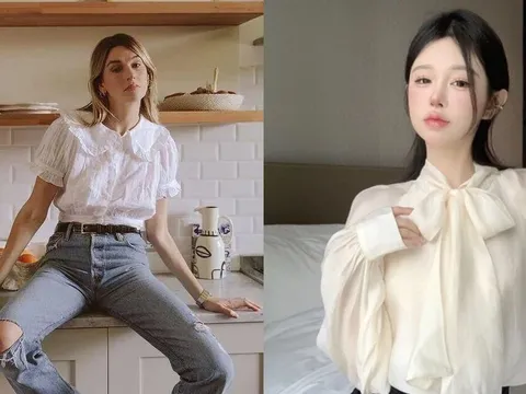 3 kiểu áo sơ mi trắng giúp phong cách trẻ trung và thanh lịch hơn trong mùa hè
