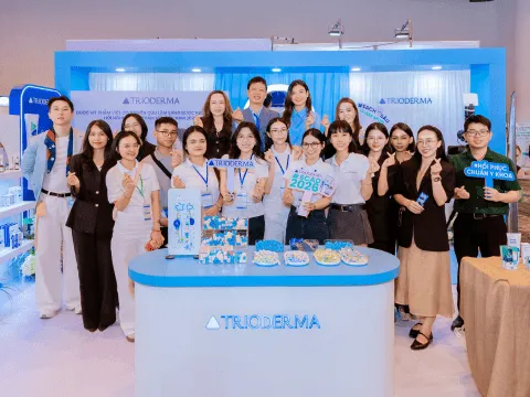 Dược mỹ phẩm Trioderma tại SCAD 2026: Khẳng định thương hiệu Việt chất lượng Y khoa