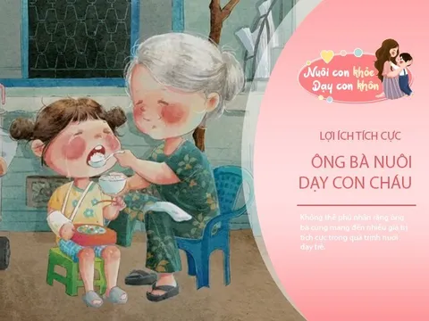 Trẻ được ông bà nuôi dạy thường có 3 đặc điểm ưu tú này, con bạn có không?