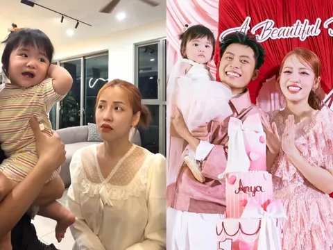 Con gái đầu lòng của Gin Tuấn Kiệt cứ nghe mẹ hát là bịt tai khóc thét, Puka bị chồng cấm cất giọng suốt thai kỳ