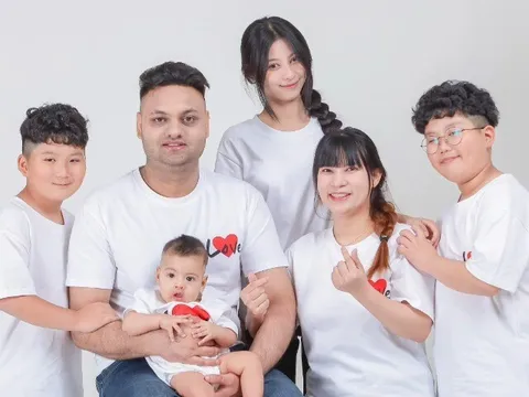 Chàng trai Ấn Độ cưới “chị đẹp” là mẹ đơn thân 3 con, nàng dâu Việt được nhà chồng thấu hiểu, thương yêu hết mực