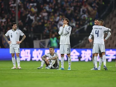 Báo Ý ví thảm họa hụt World Cup như ngày tận thế