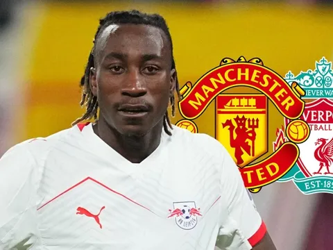 Leipzig đòi 100 triệu euro cho mục tiêu của MU, Liverpool