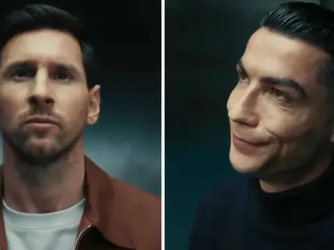 Ronaldo và Messi tái hợp trong chiến dịch quảng cáo của LEGO