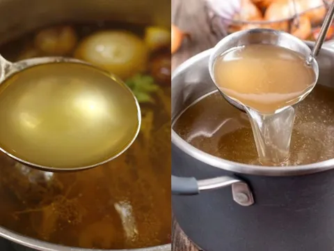 Sai lầm khiến nước dùng xương bị đục