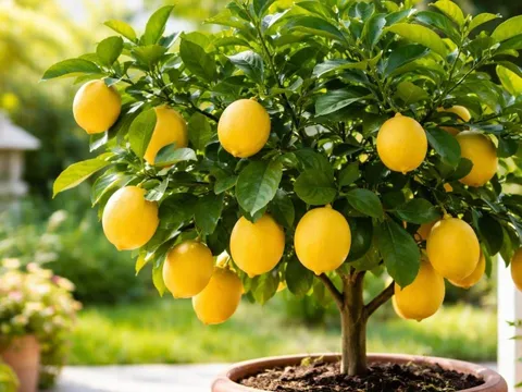 Trồng chanh vàng sai cách dễ “lá tốt quả ít”: 5 bí quyết giúp cây sai trĩu, vừa đẹp vừa hợp phong thủy
