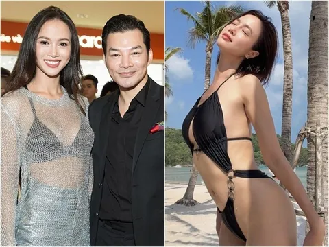 "Tình cũ" Trần Bảo Sơn diện áo tắm khoét cao khoe "cặp đào" cực phẩm, dáng thon đẹp nhờ chồng khéo chăm