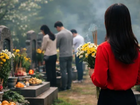 Vì sao dân gian từng kiêng mặc đồ đỏ trong Tiết Thanh minh?