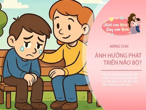 Một câu quát mắng con, một "vết sẹo" trong não, điều bố mẹ vô tình làm mỗi ngày nhưng không hay biết