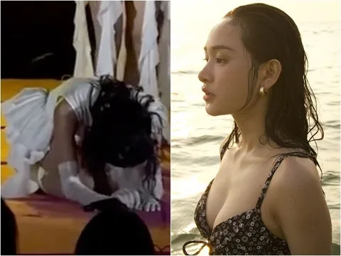 Nữ ca sĩ Việt từng quỳ gối xin lỗi khán giả nay nóng bỏng hơn nhiều, khoe gò bồng đảo căng tràn ngoài biển